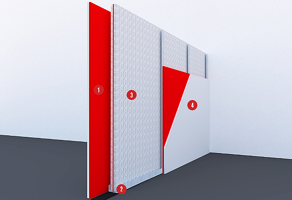 Pareti divisorie a secco | 1