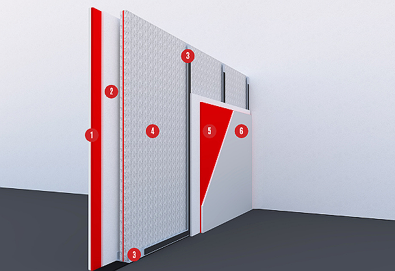 Pareti divisorie a secco | 2